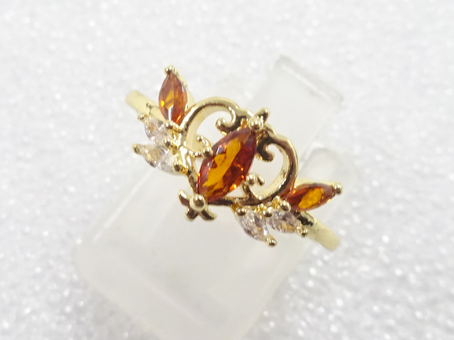 COLORED STONE FASHION RING / JP SIZE 13